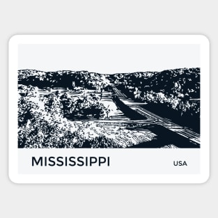 Mississippi USA Sticker